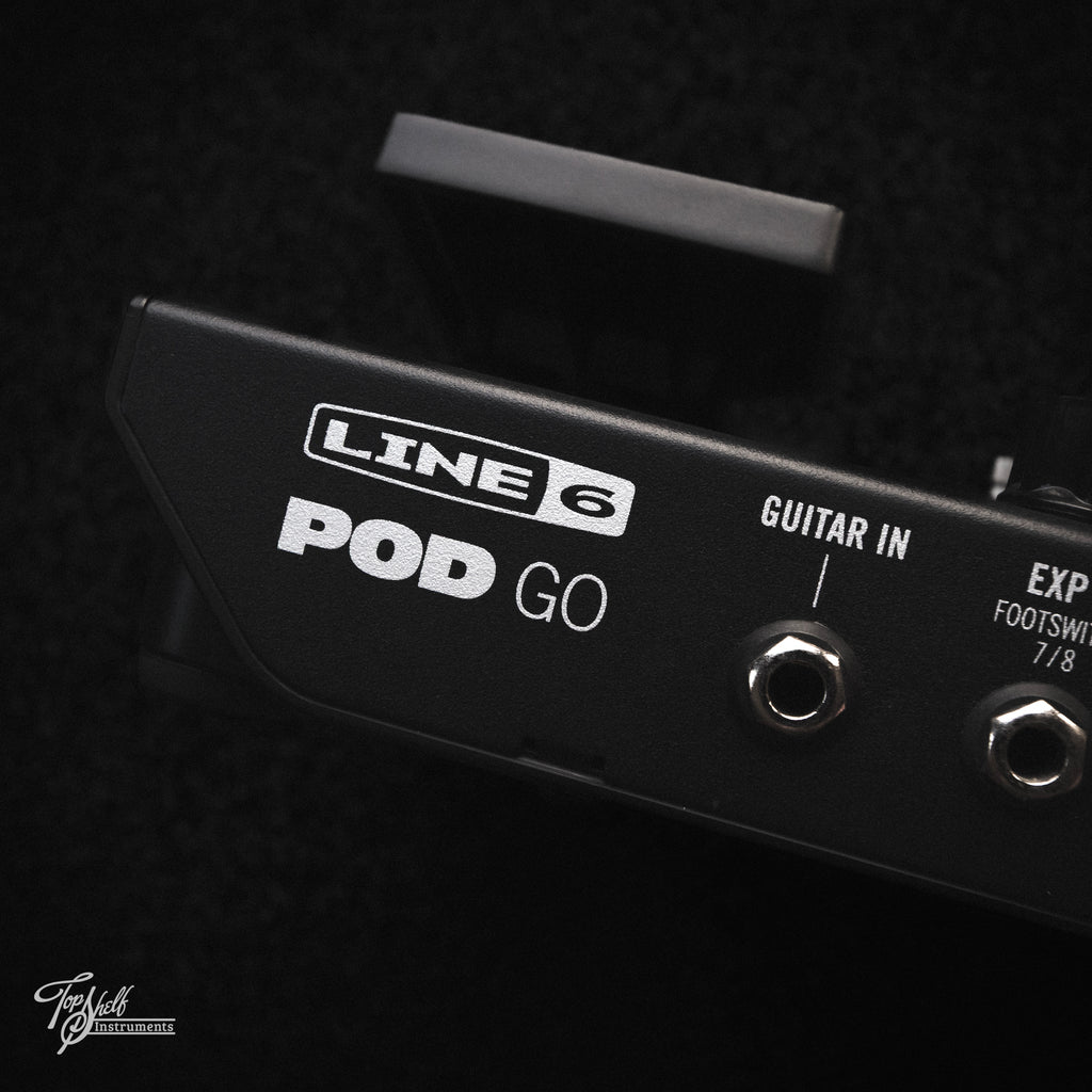 Line 6 POD Go Multi-FX Floor Processor Including Case