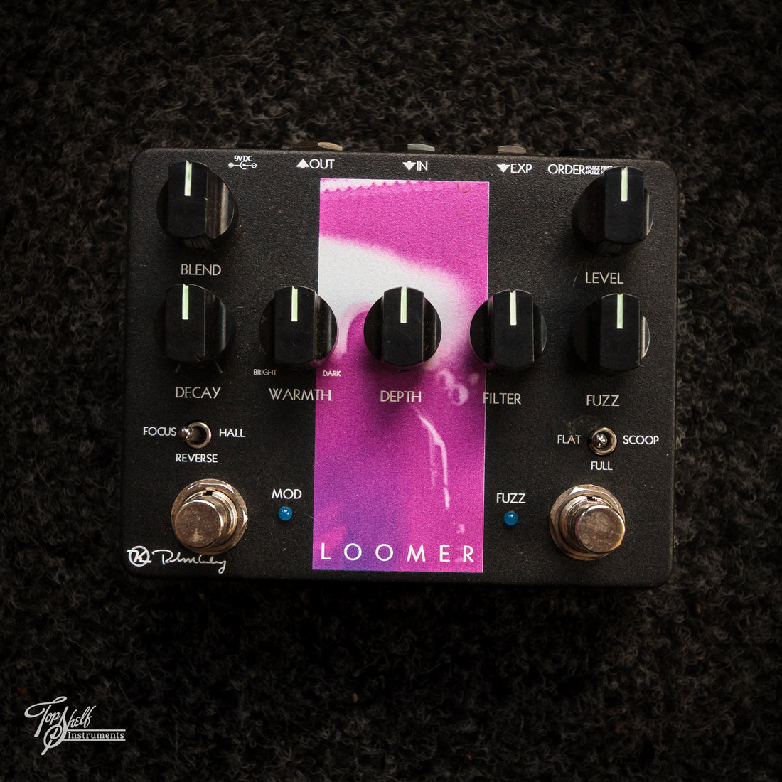 Keeley Electronics Loomer Reverb/Fuzz Pedal