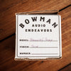 Bowman Audio Endeavors Fortune and Glory Boost Pedal