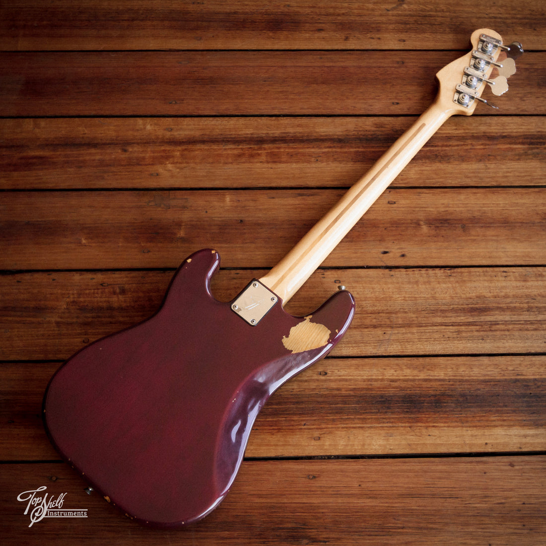 Fender Precision Bass Wine Red 1978