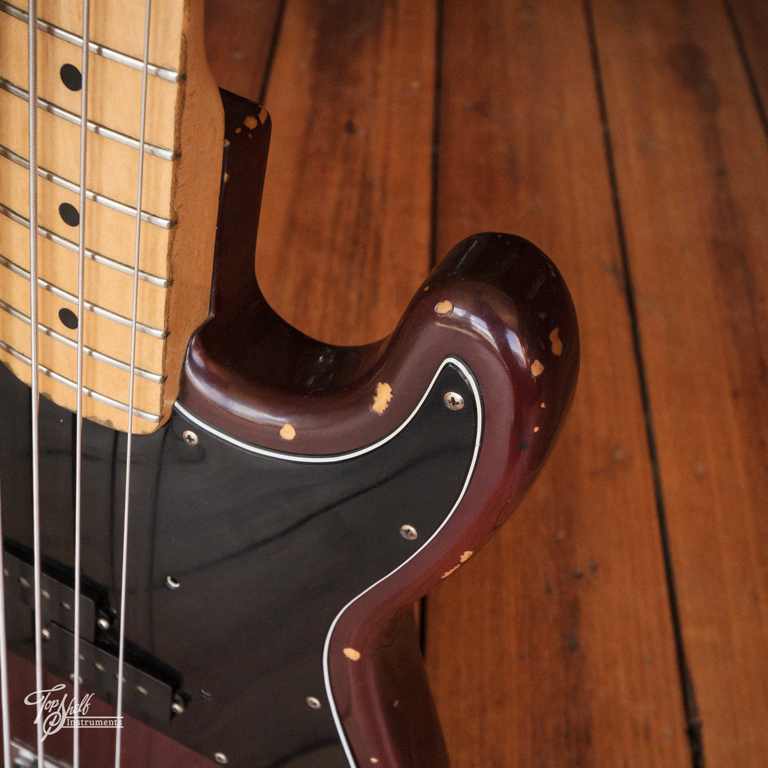Fender Precision Bass Wine Red 1978