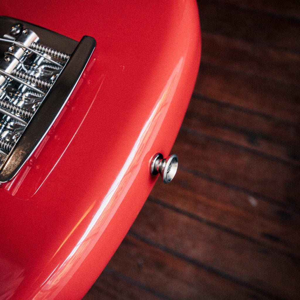 Fender Vintera Mustang Bass Fiesta Red 2022