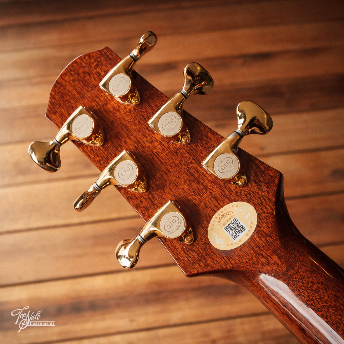 Magic Guitar 2A Peacock Print Grand Auditorium Acoustic Natural 2022