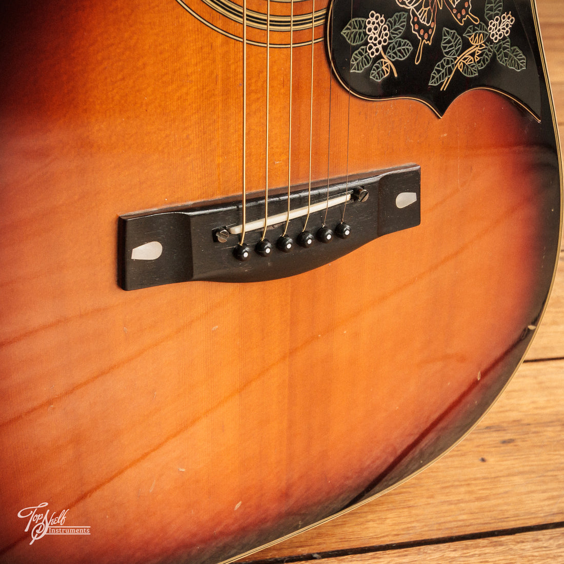 Yamaha L-7S Dreadnought Acoustic Sunburst 1978