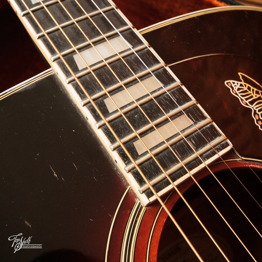 Yamaha L-7S Dreadnought Acoustic Sunburst 1978
