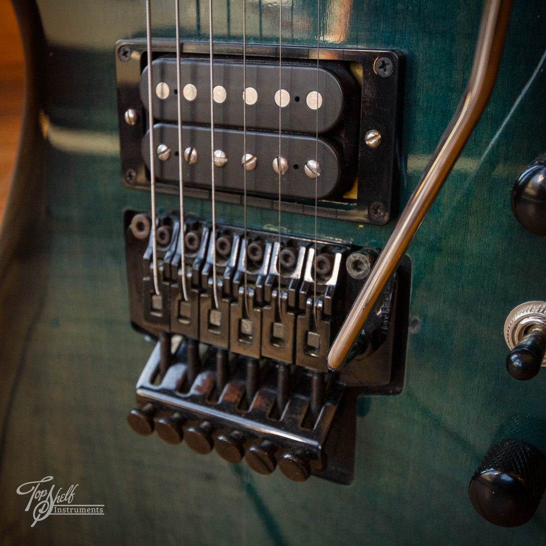 BC Rich Mockingbird-780JE Blue Burst 1998