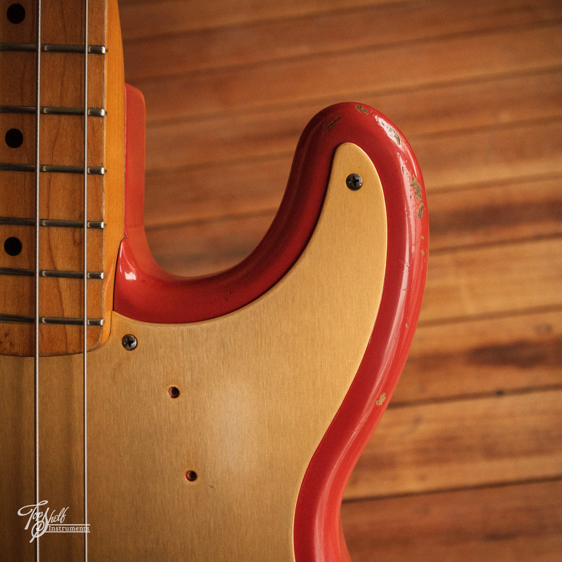 Fender Roadworn '50s Precision Bass Fiesta Red 2009