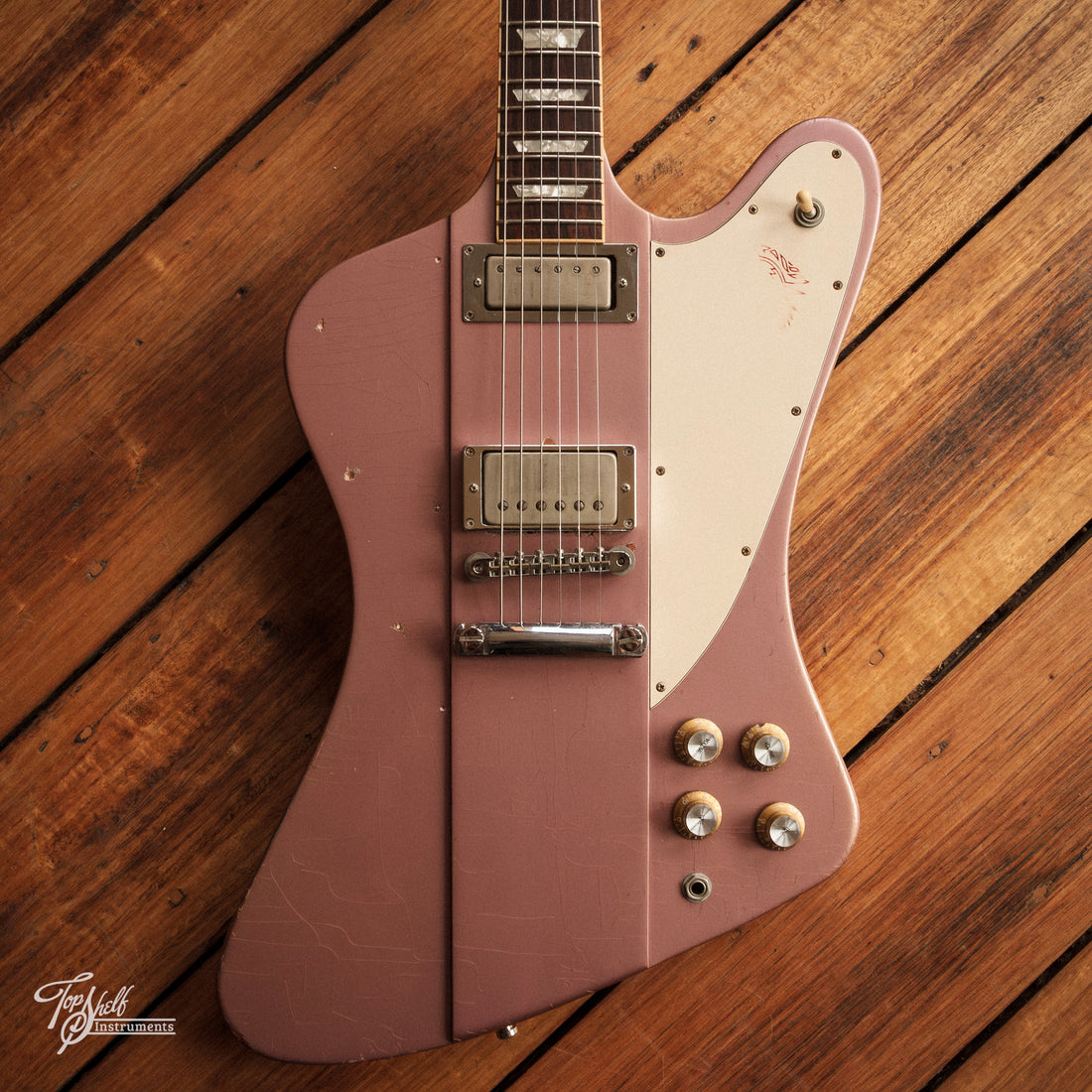 Gibson Custom Shop Firebird V Heather Poly 1997