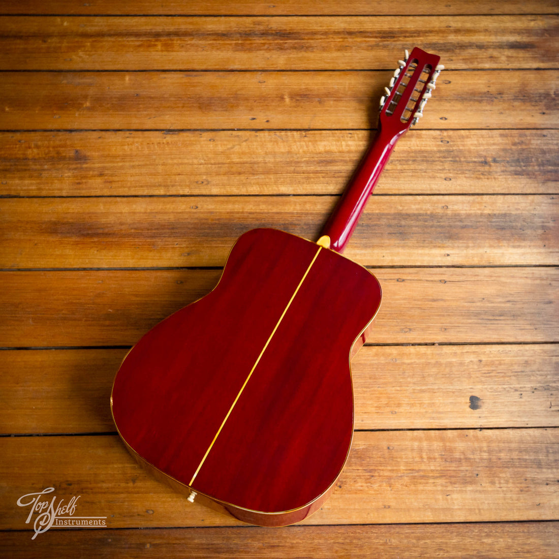 Yamaha FG412SB 12-String Dreadnought Acoustic Cherry Sunburst 1978