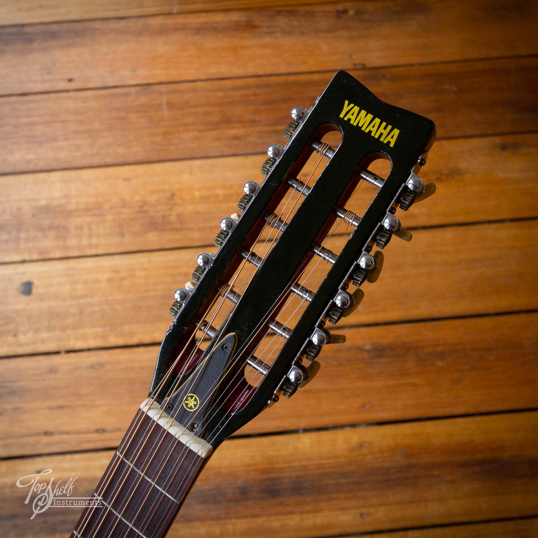 Yamaha FG412SB 12-String Dreadnought Acoustic Cherry Sunburst 1978