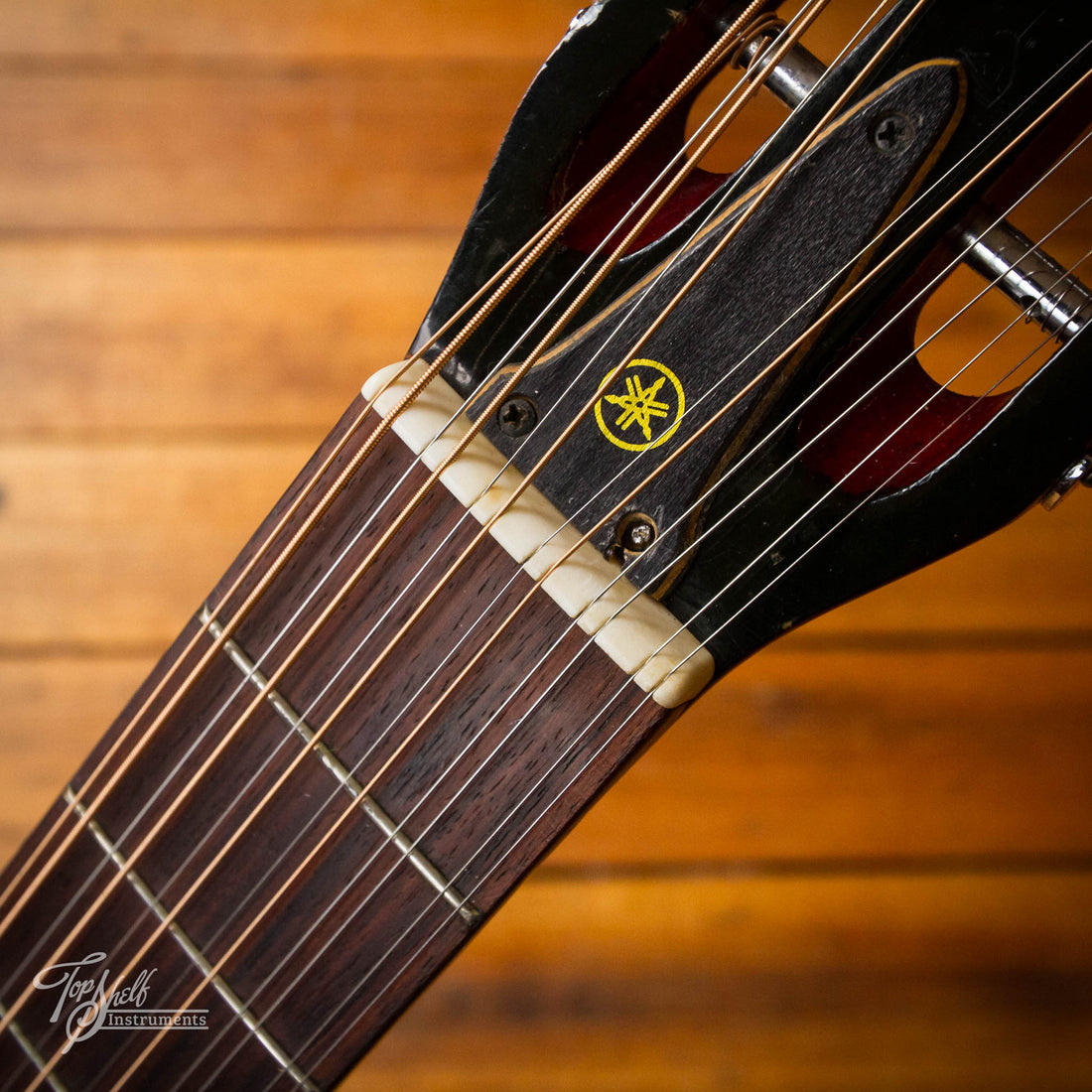 Yamaha FG412SB 12-String Dreadnought Acoustic Cherry Sunburst 1978