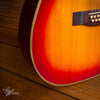 Yamaha FG412SB 12-String Dreadnought Acoustic Cherry Sunburst 1978