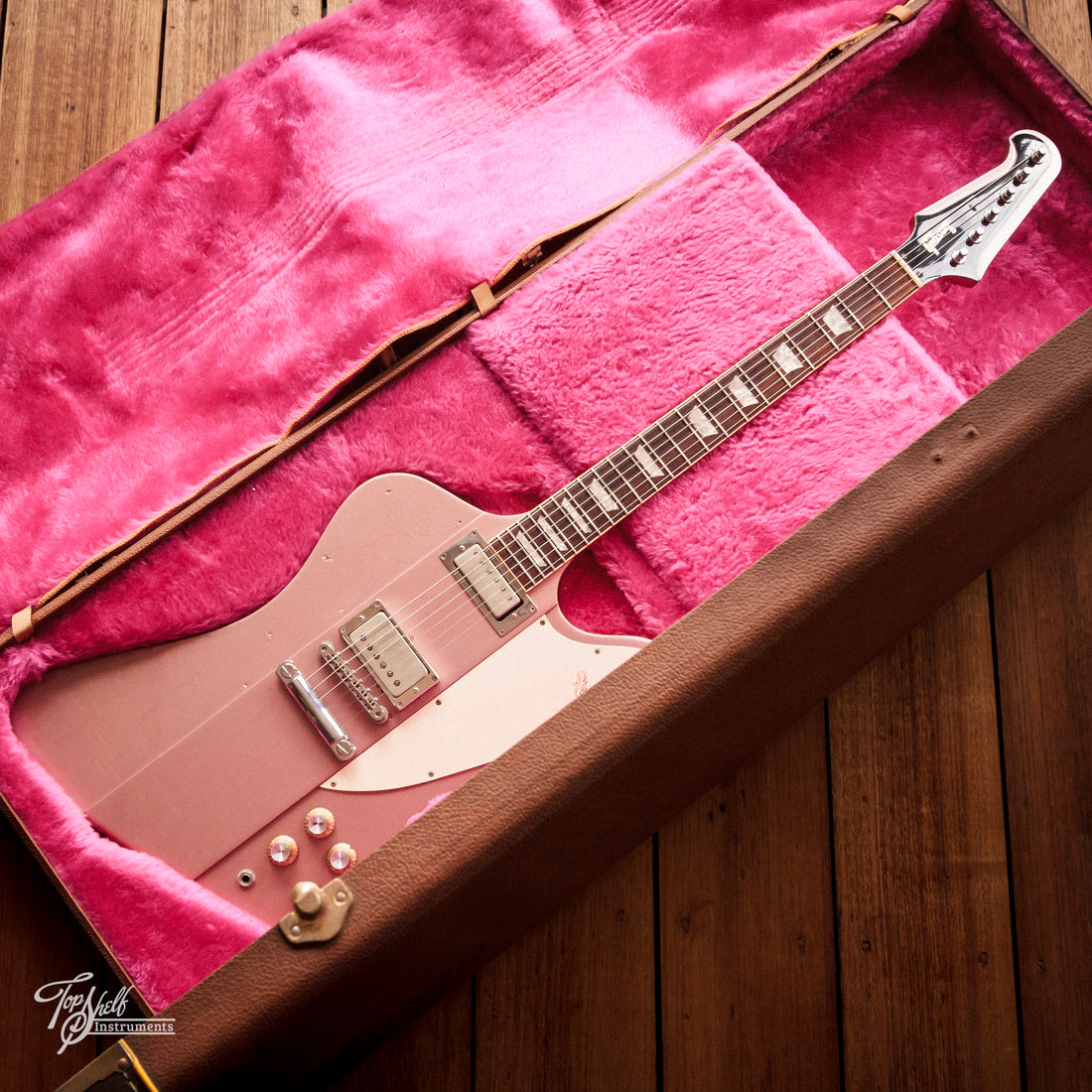 Gibson Custom Shop Firebird V Heather Poly 1997