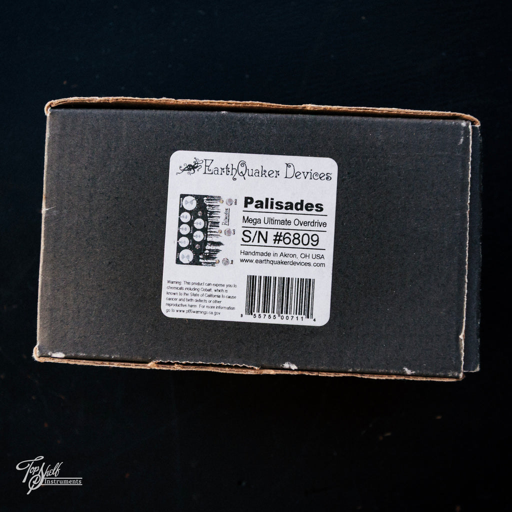 EarthQuaker Devices Palisades Overdrive Pedal