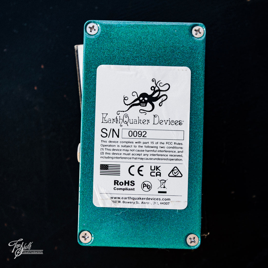 EarthQuaker Devices Aurelius Tri-Voice Chorus Pedal