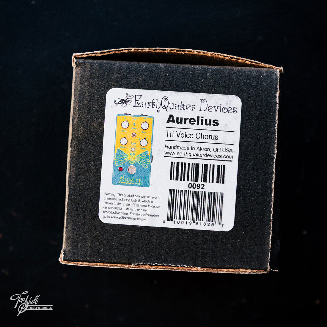 EarthQuaker Devices Aurelius Tri-Voice Chorus Pedal