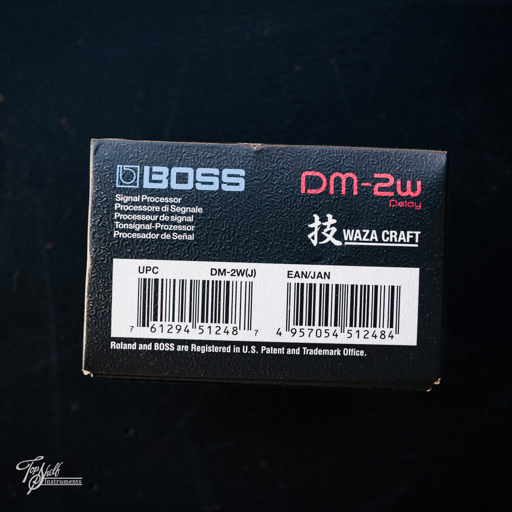Boss DM-2W Delay Waza Craft Pedal