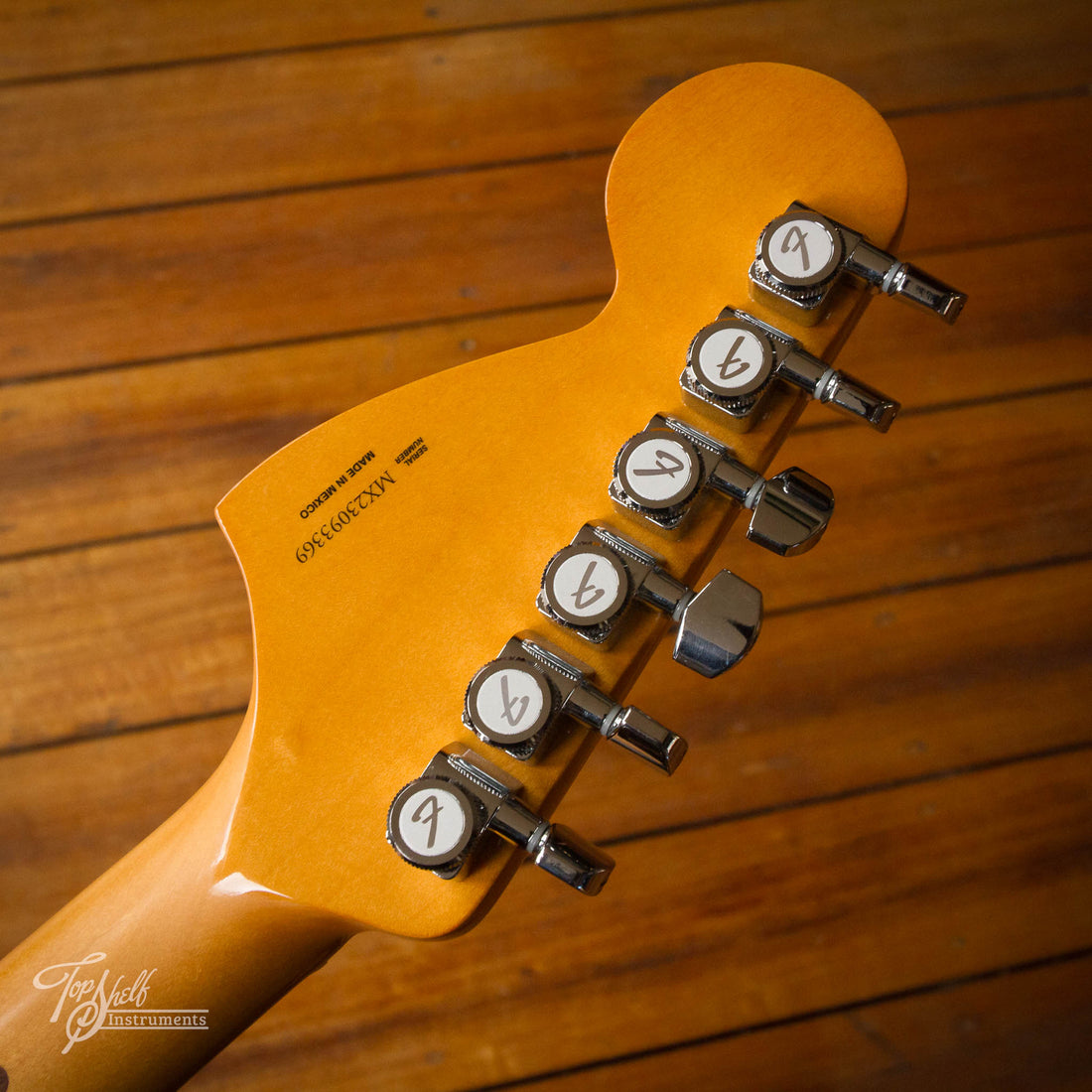 Fender Chris Shiflett Telecaster Deluxe Custom Build Shoreline Gold 2023