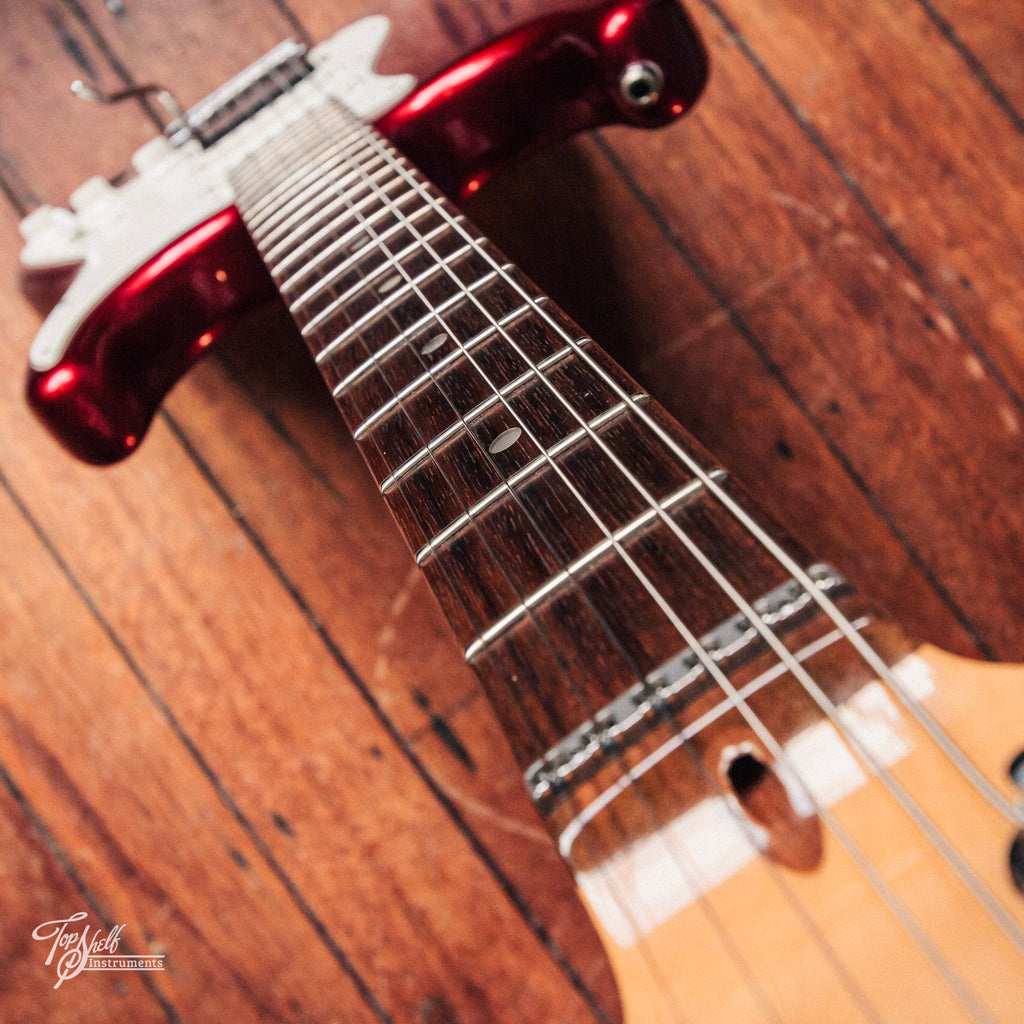 Fender American Deluxe Stratocaster HSS Sunset Metallic 2012