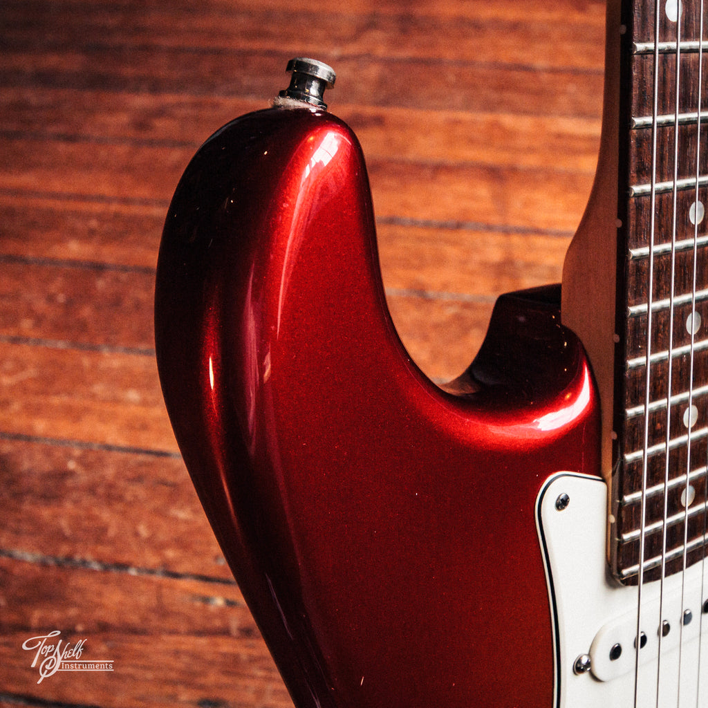 Fender American Deluxe Stratocaster HSS Sunset Metallic 2012