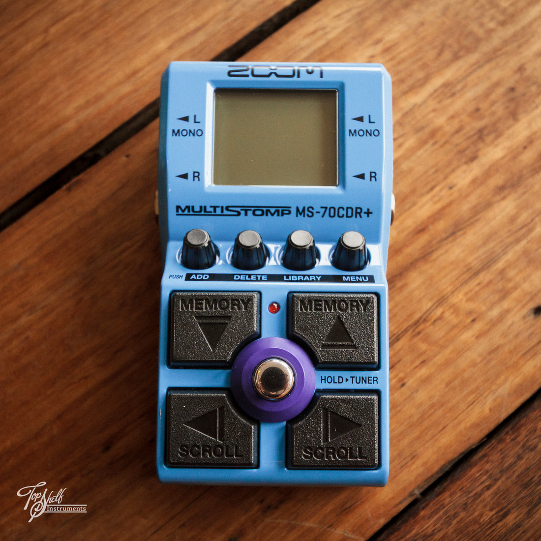 Zoom Multi-Stomp MS-70CDR+ Chorus/Delay/Reverb Pedal