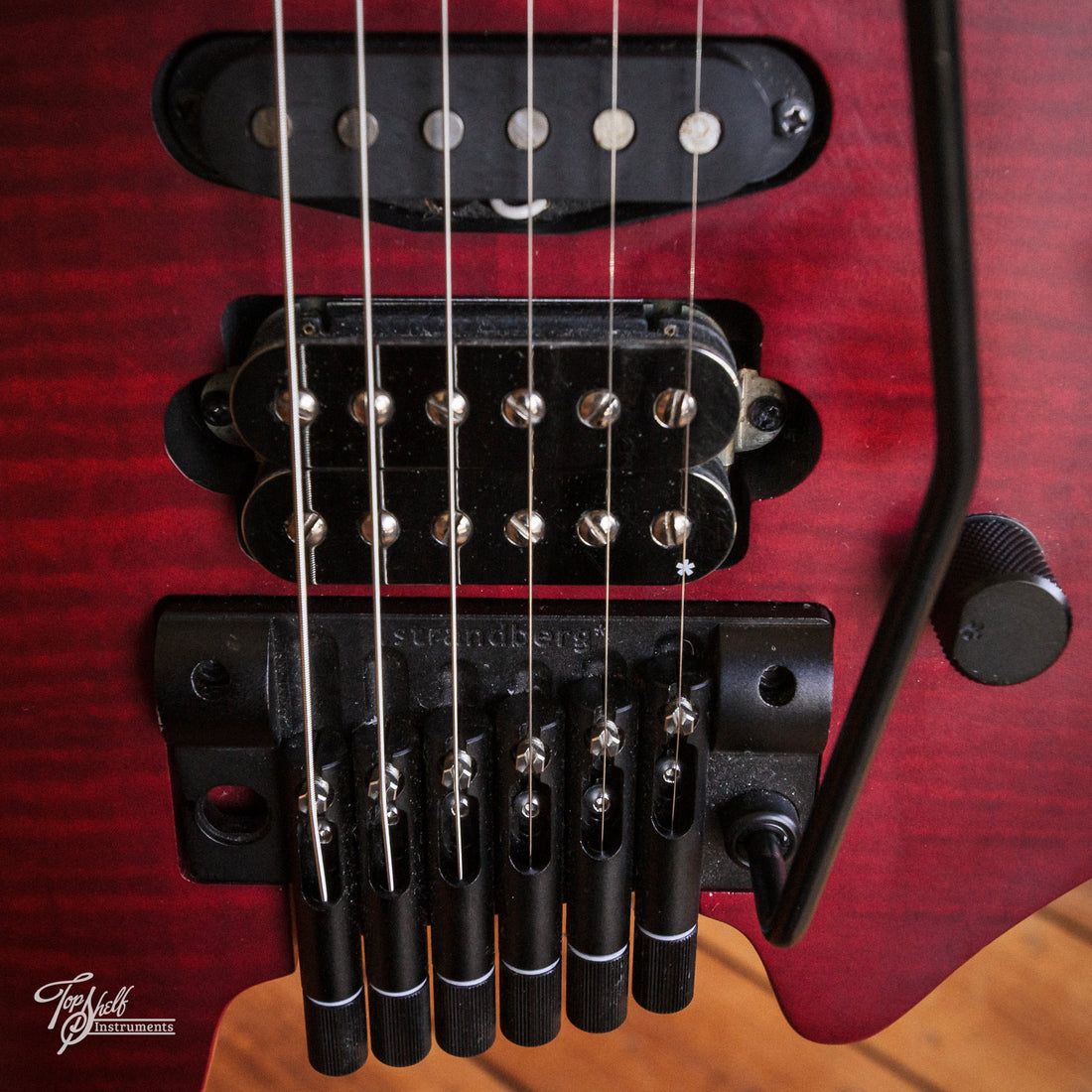 Strandberg Boden Fusion NX 6 Alex Machacek Transparent Red 2021