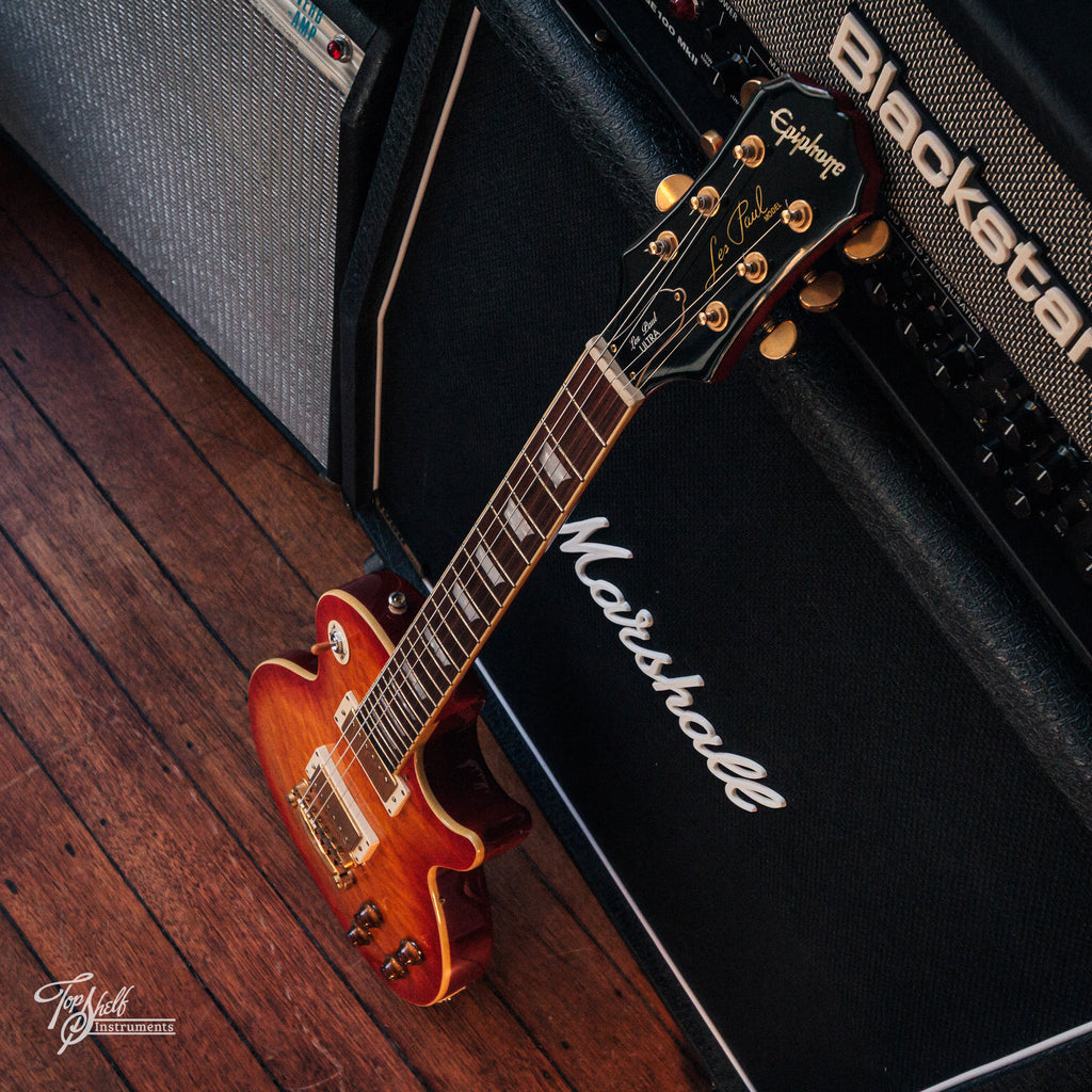 Epiphone Les Paul Ultra Faded Cherry Sunburst 2007