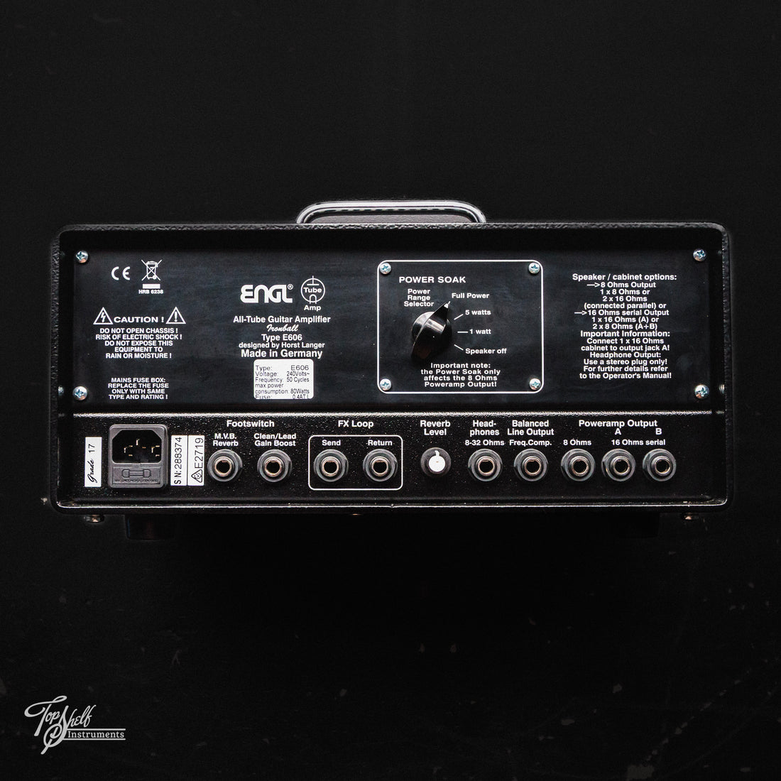 ENGL Ironball E606 20w Guitar Amp Head
