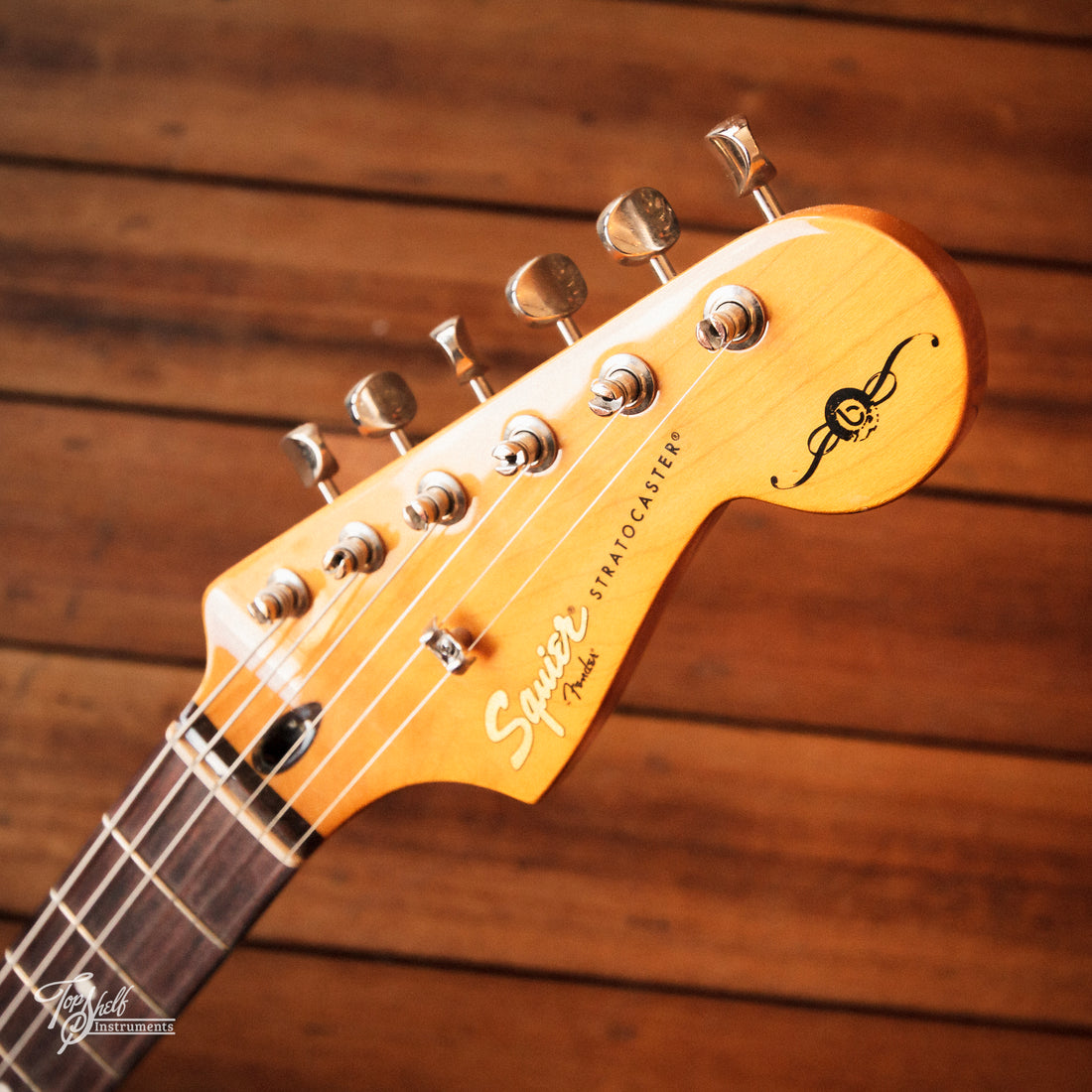 Squier Simon Neil Stratocaster Fiesta Red 2013