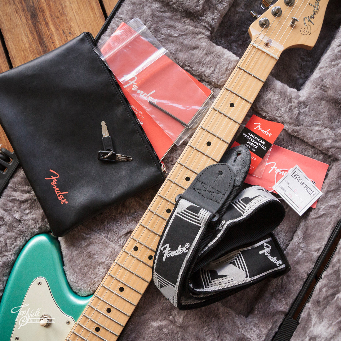 Fender Jazzmaster American Professional Mystic Surf Green 2017