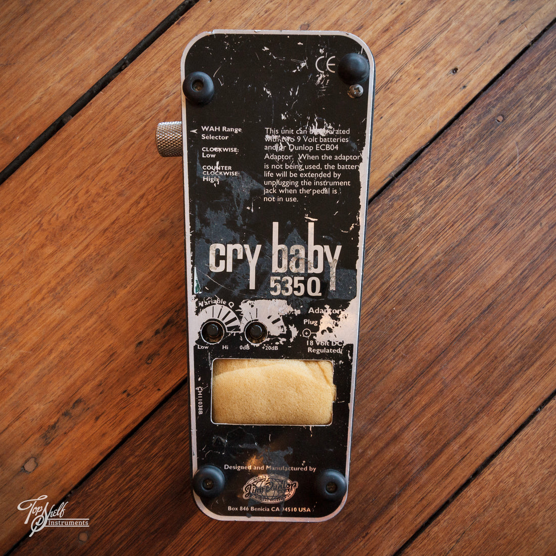 Dunlop 535Q Cry Baby Multi Wah Pedal