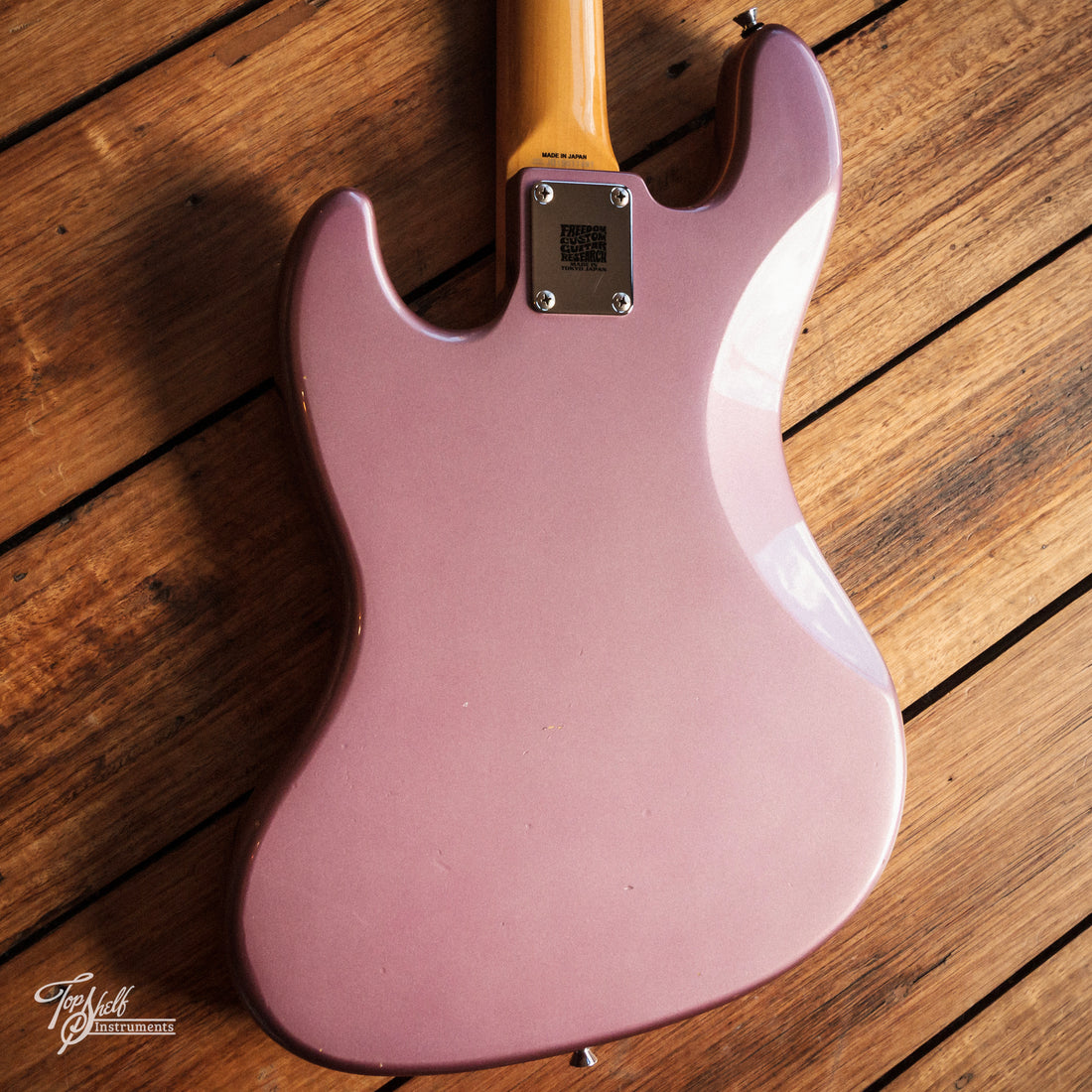 Fender Japan Classic 60s Jazz Bass Burgundy Mist Metallic 2015