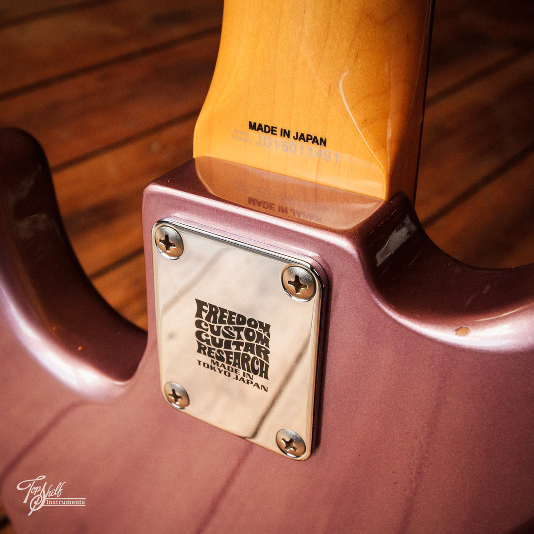 Fender Japan Classic 60s Jazz Bass Burgundy Mist Metallic 2015