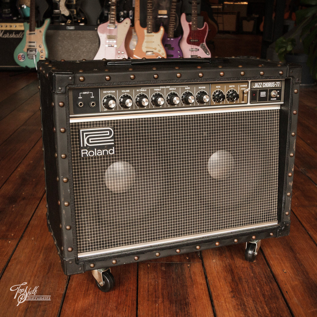 Roland JC-77 Jazz Chorus  2x10" Guitar Combo Amp 1990  *110V*