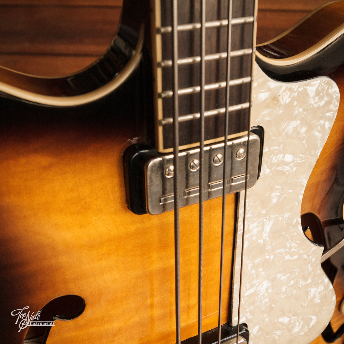 Hofner 500/7 Contemporary Verythin Bass Sunburst 2016