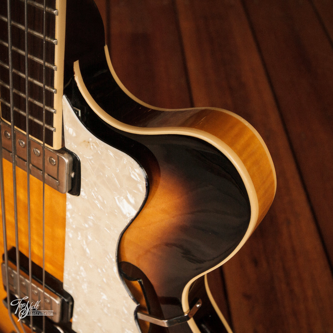 Hofner 500/7 Contemporary Verythin Bass Sunburst 2016