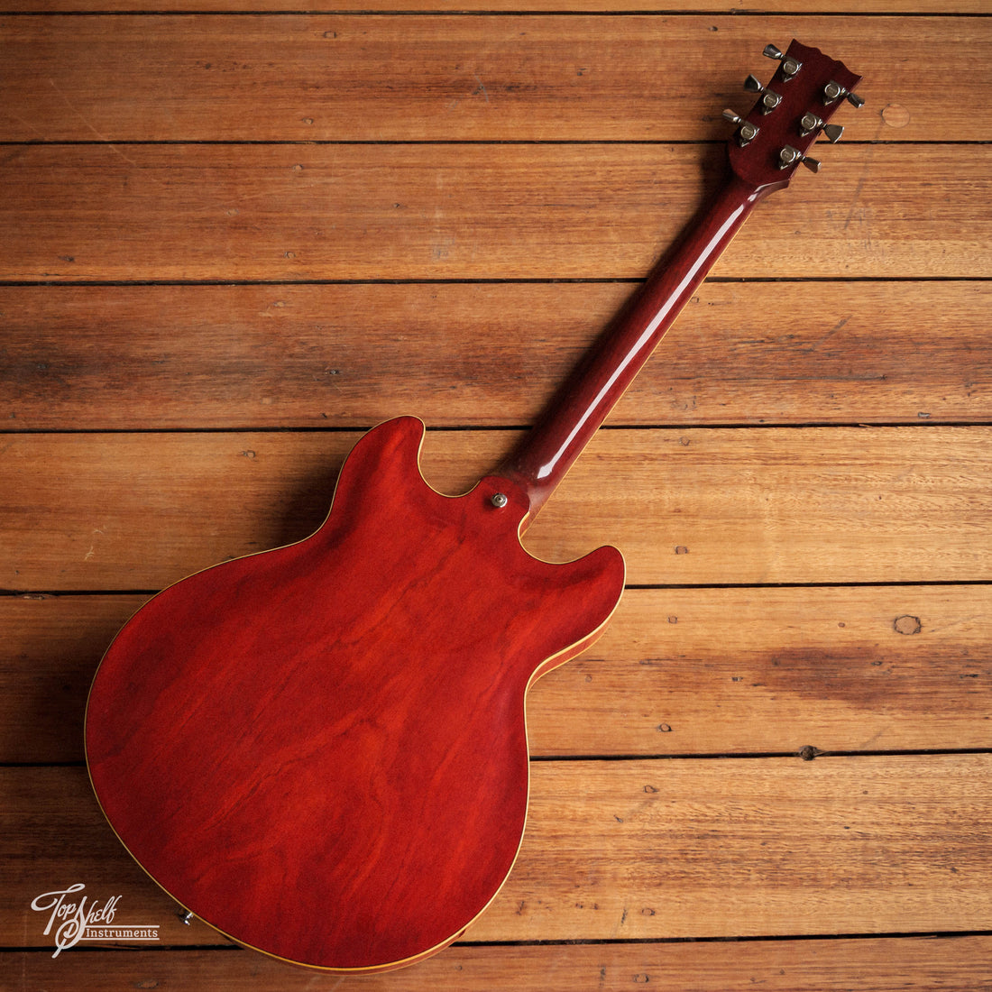 Yamaha SA700 Super Axe Persimmon Red 1978