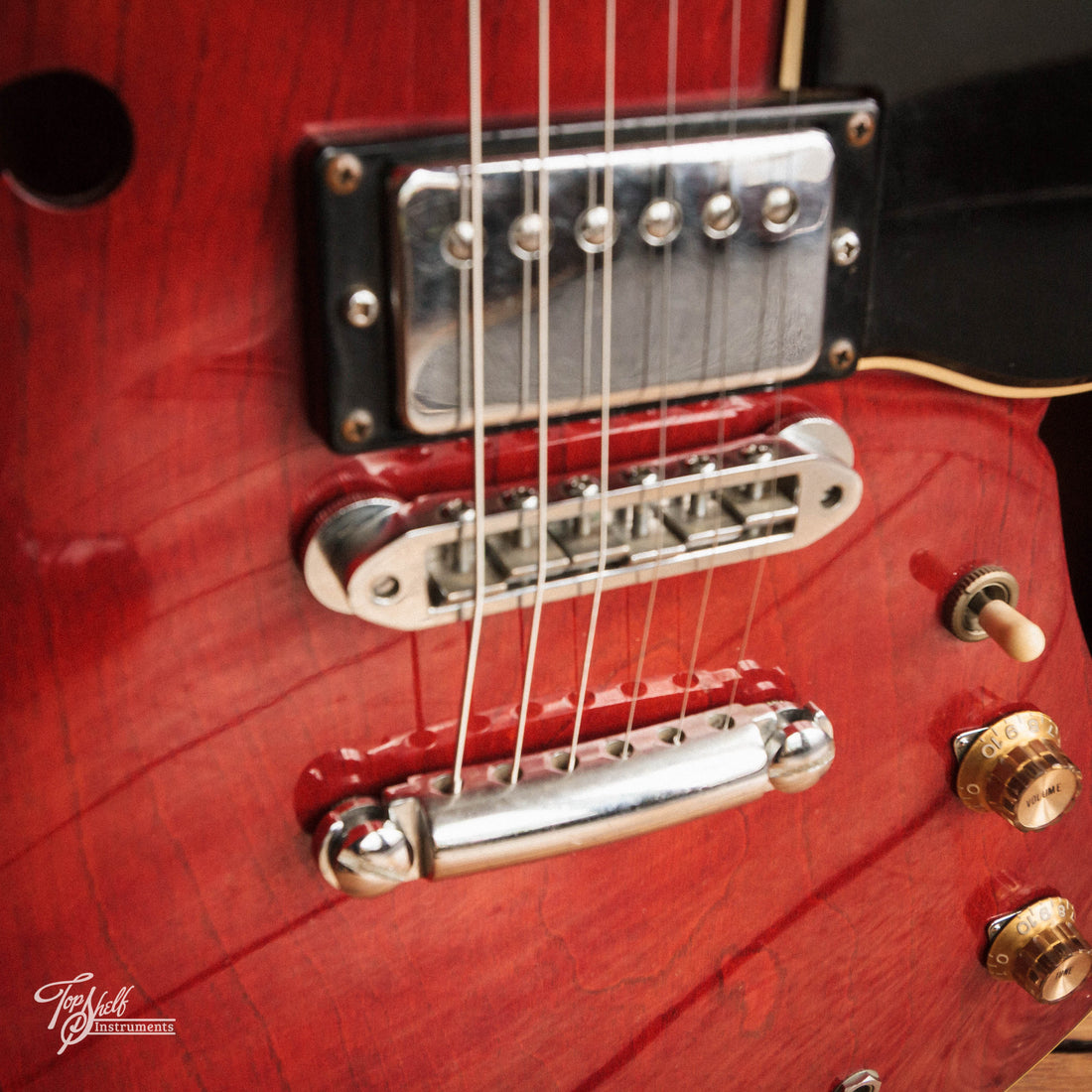 Yamaha SA700 Super Axe Persimmon Red 1978