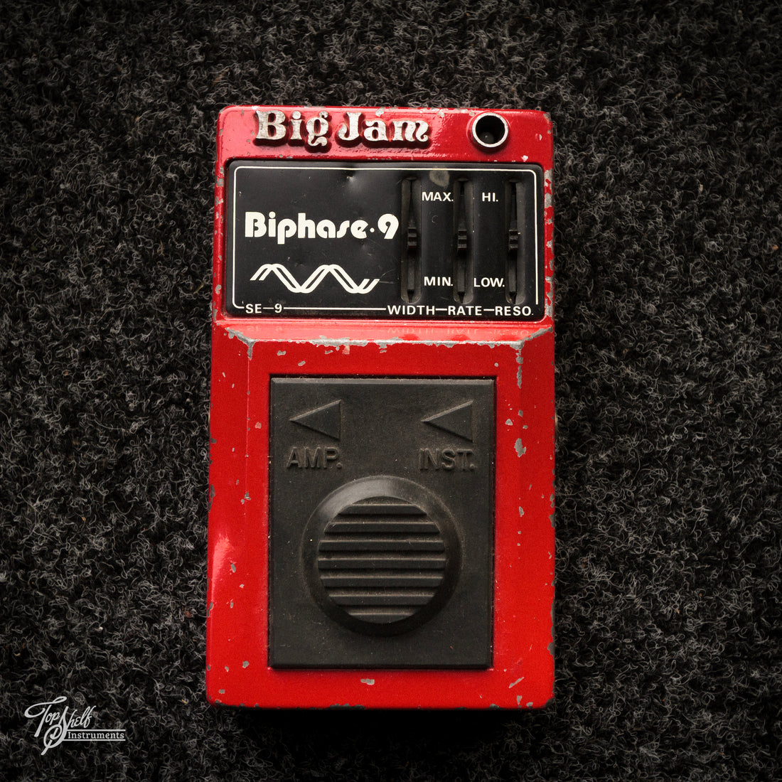 Multivox Big Jam SE-9 Biphase 9 Phaser Pedal 1979