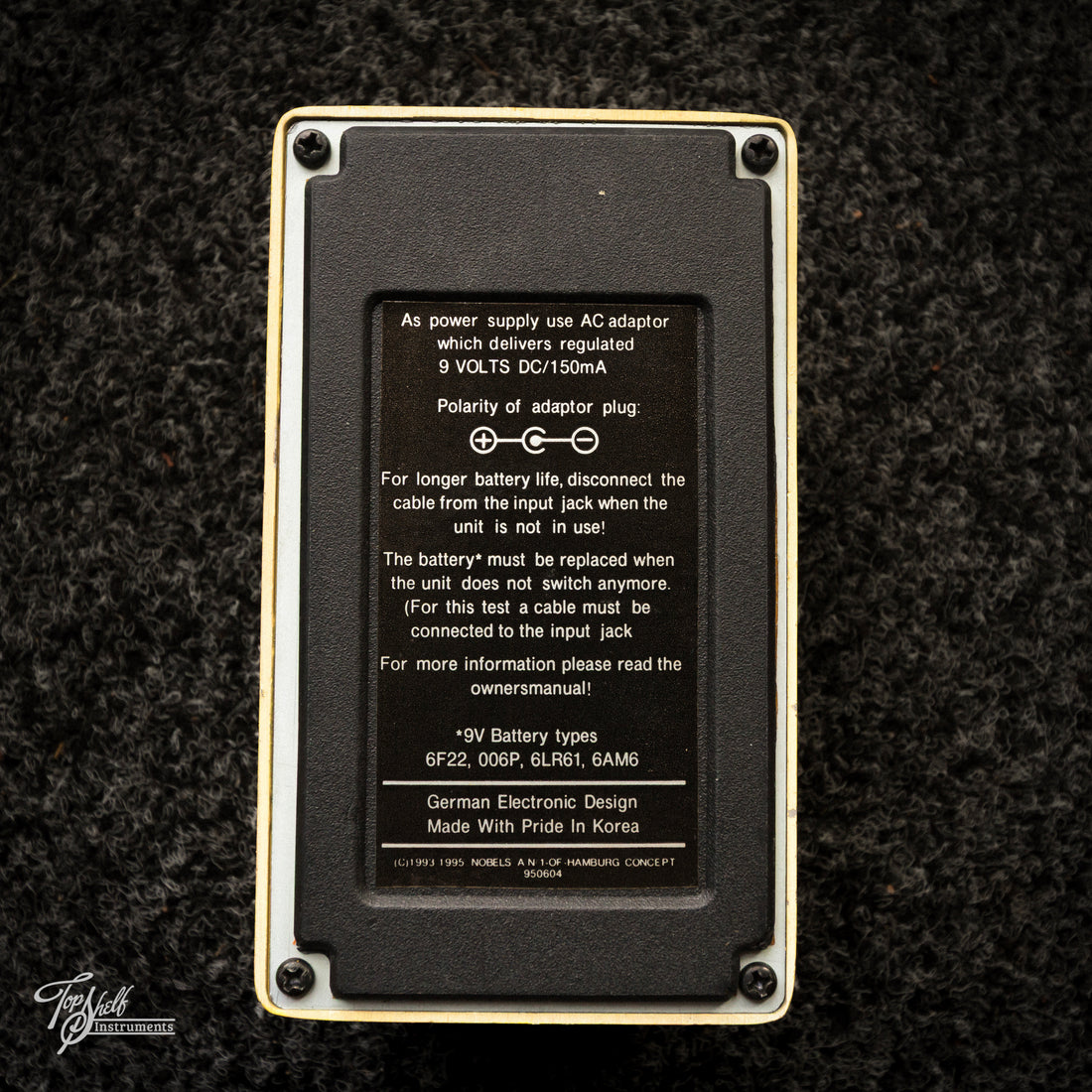 Nobels DT-1 Distortion Pedal