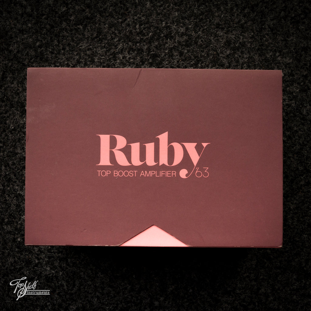 Universal Audio Ruby '63 Top Boost Amplifier Pedal