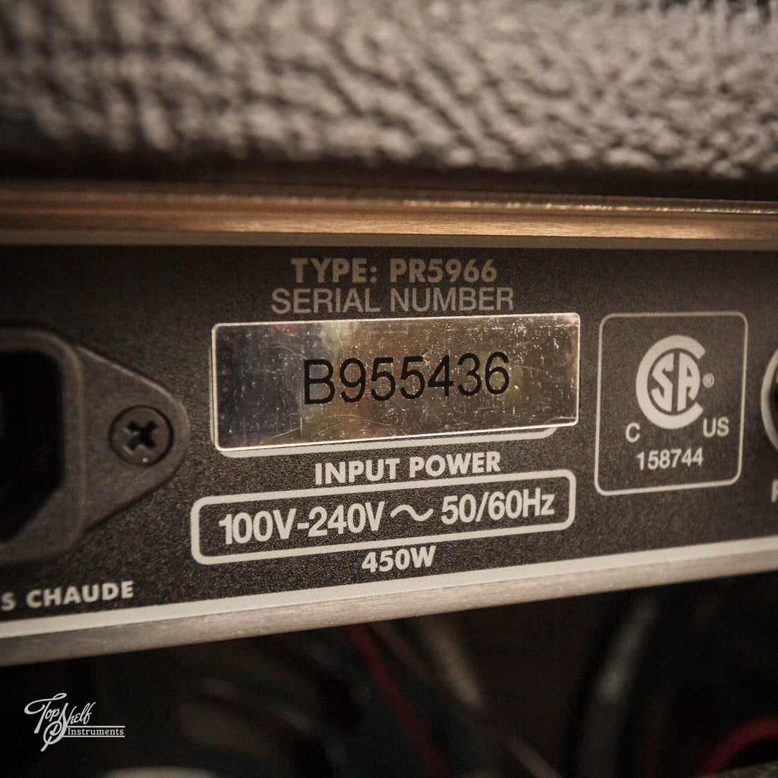 Fender Tone Master Super Reverb 4x10" Guitar Combo Amp