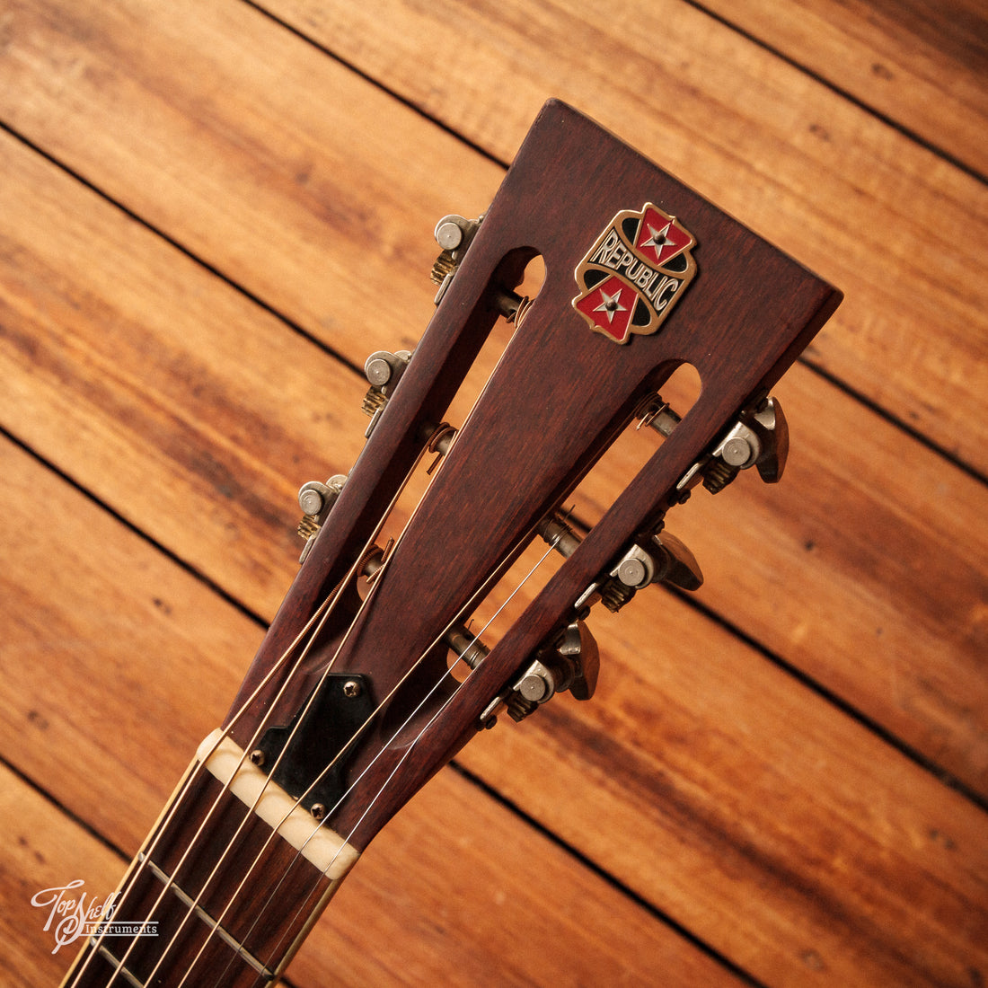 Republic Resolian Parlour Size Resonator Raw Copper 2013