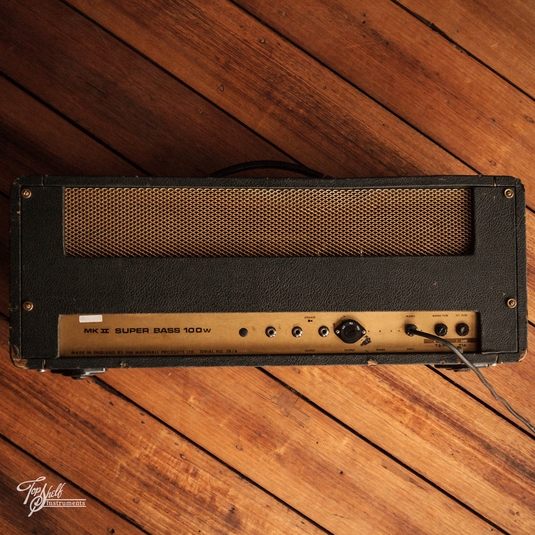 Marshall Super Bass 100w Amp Head 1973