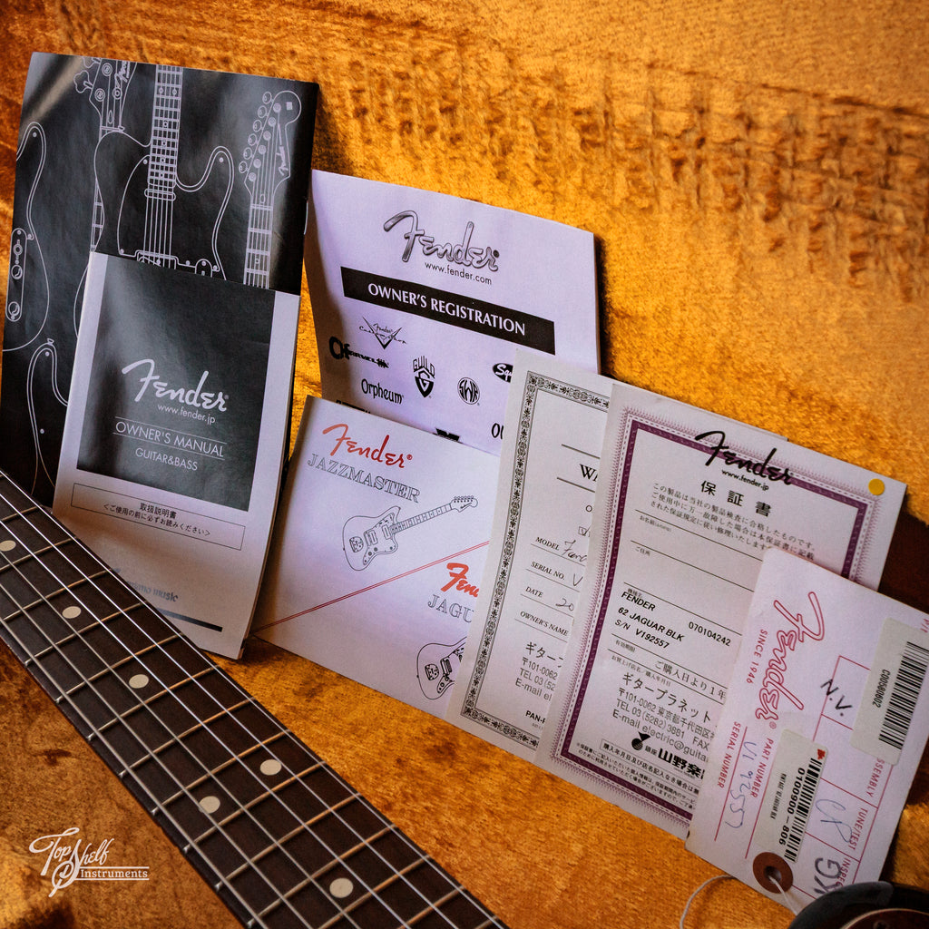 Fender American Vintage '62 Jaguar Black 2008