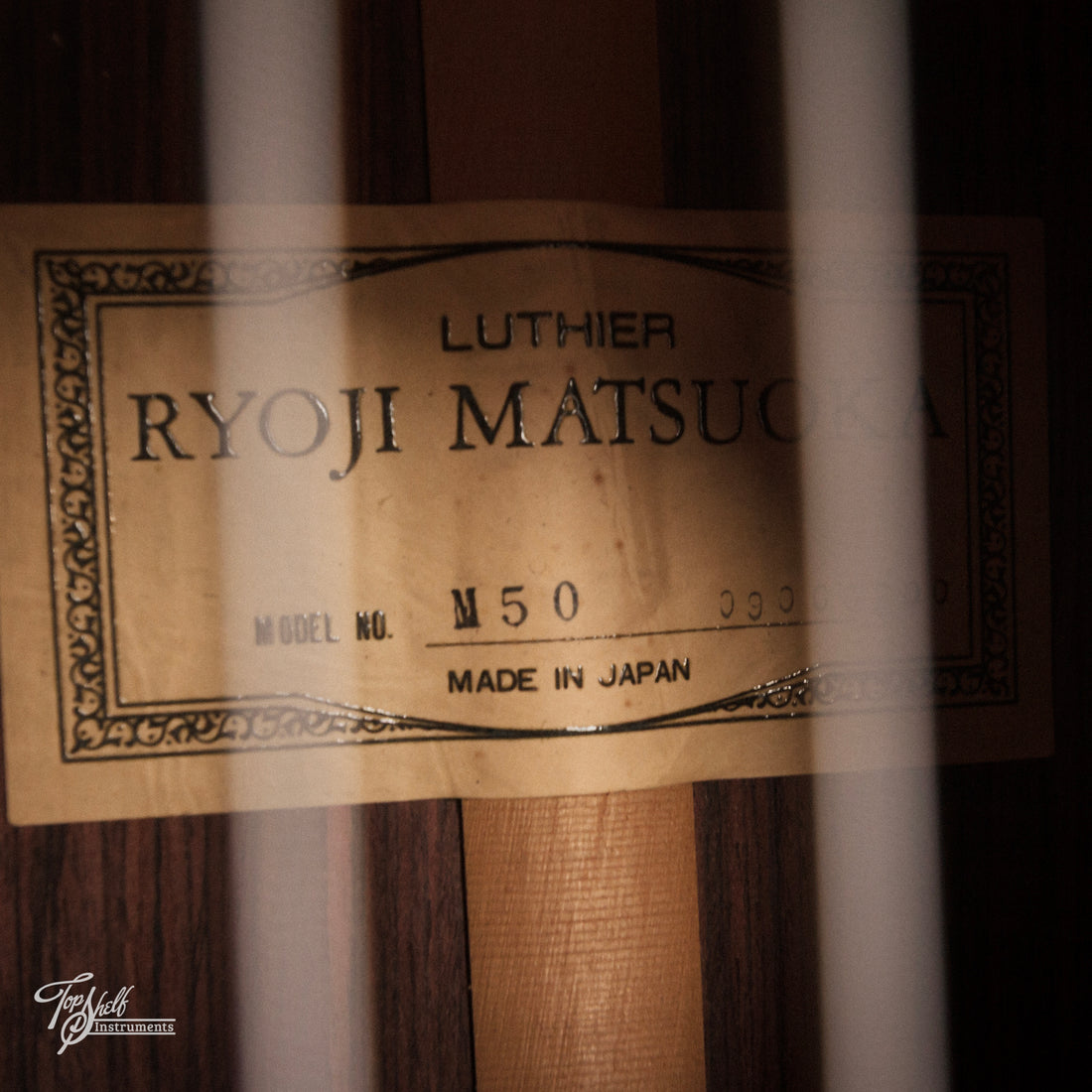 Ryoji Matsuoka M50 Classical Acoustic Natural 1980