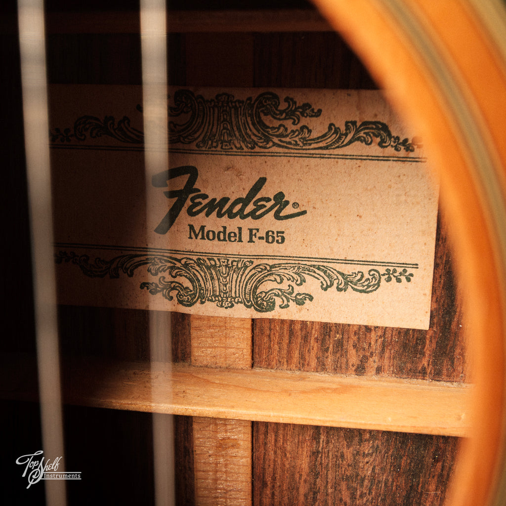 Fender F-65 Dreadnought Acoustic 1973