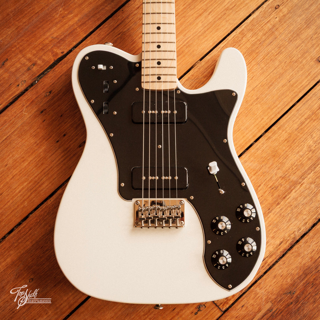 Fender Telecaster Deluxe Build P90s Olympic White 2025