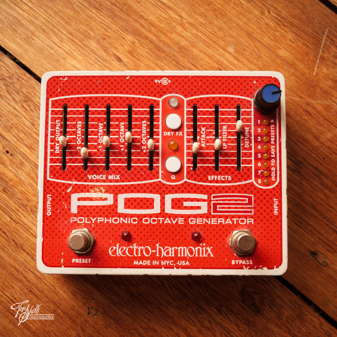 Electro-Harmonix POG2 Polyphonic Octave Generator Pedal