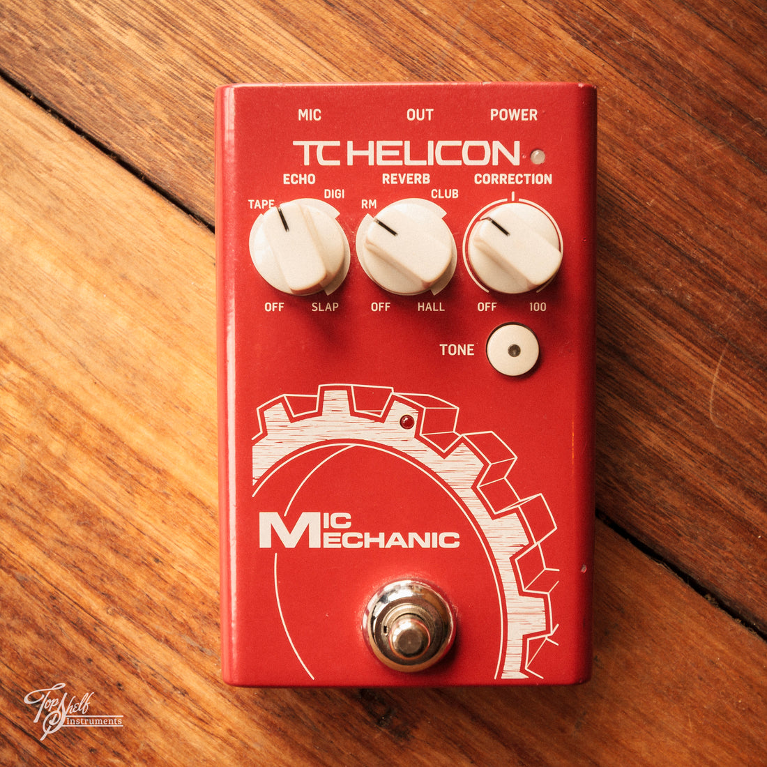 TC Helicon Mic Mechanic 2 Vocal Effects Pedal